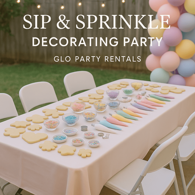 🧁 Sip & Sprinkle Decorating Party